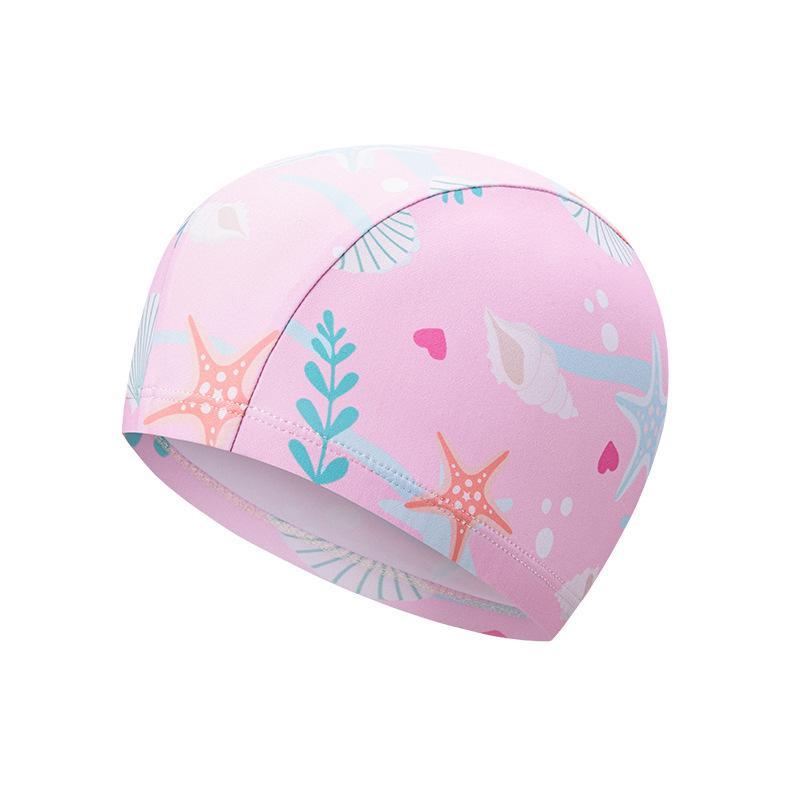 Swim Hat Silicone - ~Bonnet de bain imprimé avec des