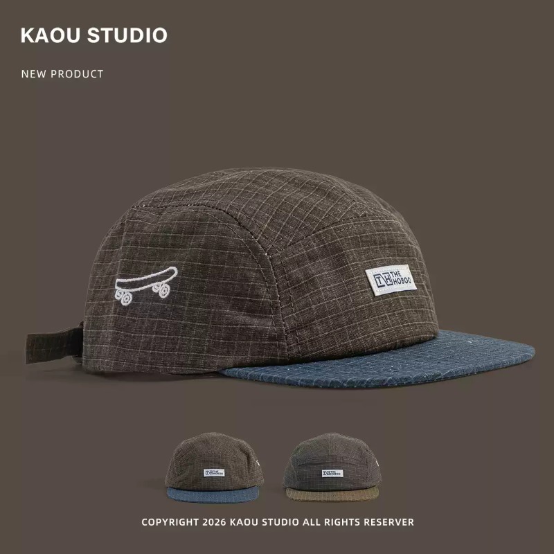 Corduroy Cap 5 Panel - Casquettes de baseball à 5 panneaux