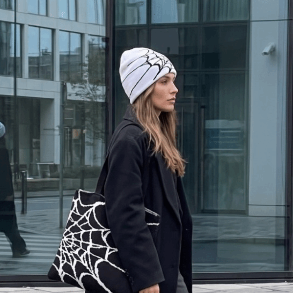 Bonnet en tricot à revers chau - Beanie Cuffed Knit avis et prix